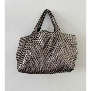 Naghedi St Barths Metallic Bag